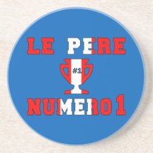 Papa #1 de Le Père Numero 1 dans la fête des pères Dessous De Verres