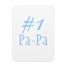 Papa #1 magnets souples