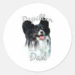 Papa 2 de Papillon Autocollants
