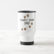 Papa de Basset Hound Mugs