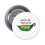 Papa de cosse de triplets badges