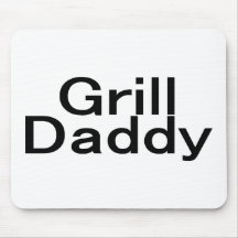 Papa de gril tapis de souris