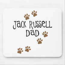 Papa de Jack Russell Tapis De Souris
