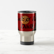 Papa de roche et de petit pain tasses à café