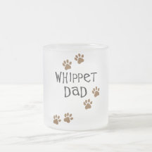 Papa de whippet pour des papas de chien de whippet tasses