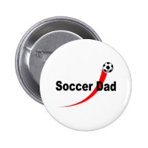 Papa du football badge avec épingle