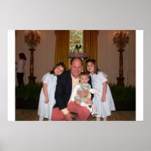 Papa et enfants poster