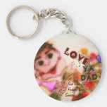 Papa Keychain `` amour vous Dieu de papa `` béniss Porte-clé