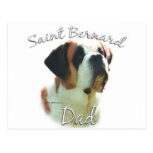 Papa (lisse) 2 de St Bernard Carte Postale