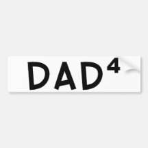 Papa X 4 Autocollant Pour Voiture