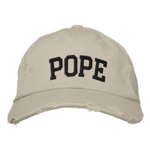 Pape Embroidered Hat Casquettes Brodées