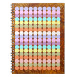 Papercraft coloré : Patchwork de point de poinçon Carnet