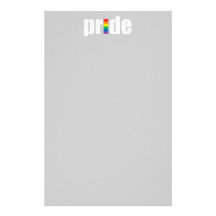 Papeterie de gay pride papier à lettre customisé