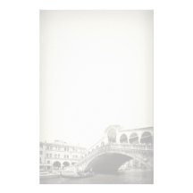Papeterie de pont de Rialto Papier À Lettre Personnalisable