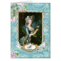 Papeterie et cartes françaises de Marie Antoinette