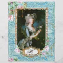 Papeterie et cartes françaises de Marie Antoinette Tract
