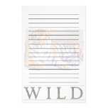 Papeterie sauvage de tigre papier à lettre