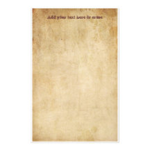 Papier 1 de papeterie souillé par cru papier à lettre personnalisé
