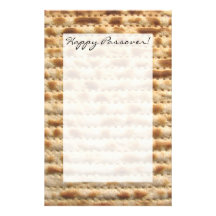 Papier à lettres de matzah de pâque