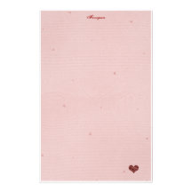 Papier de lettre d'amour ! papiers à lettres