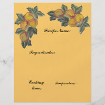 papier de recette prospectus customisé