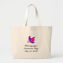 Papillon (2), conscience DayMay 12 de fibromyalgie Sacs En Toile
