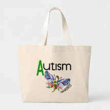 Papillon 3,1 d'AUTISME Sac Fourre-tout