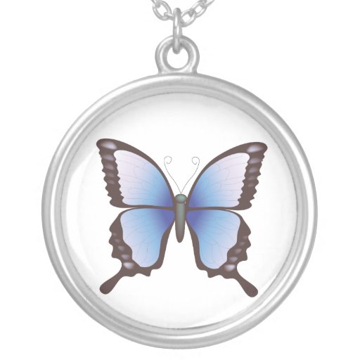 Papillon : Art de vecteur : Collier