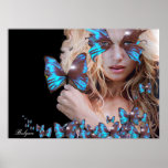 PAPILLON BLEU POSTERS