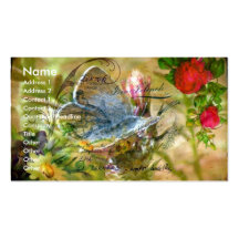 Papillon Cartes De Visite Personnelles