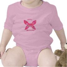 Papillon de bébé barboteuses