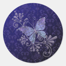 Papillon de bijou autocollants