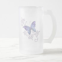Papillon de bijou tasses