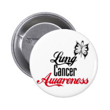 Papillon de conscience de cancer de poumon pin's avec agrafe