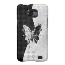 Papillon de deux tons coques samsung galaxy s2