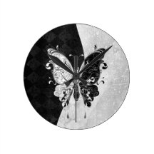 Papillon de deux tons pendules