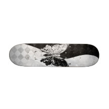 Papillon de deux tons planche à roulette