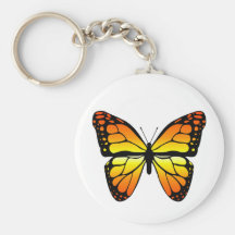 Papillon de monarque Keychain Porte-clé