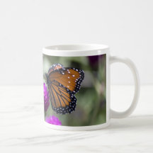 Papillon de monarque tasse