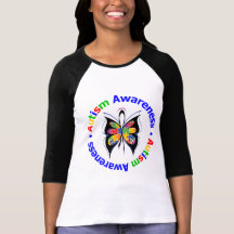 Papillon de sensibilisation sur l'autisme t-shirts