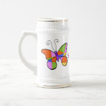 Papillon lunatique Stein en céramique de cubisme Mugs À Café