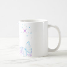 Papillon mignon tasse à café