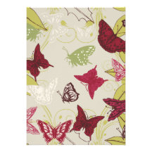 Papillon - modèle de personnaliser faire-parts