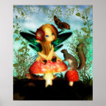 Papillon oh ! joli - fée de papillon de Cutie Posters