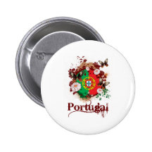 Papillon Portugal Badge Avec Épingle