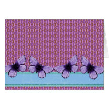 Papillon pourpre carte