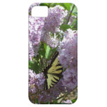 Papillon sur le cas du lilas iphone4 étuis iPhone 5