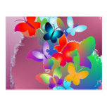 Papillons Carte Postale
