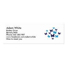 Papillons Cartes De Visite Professionnelles