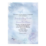Papillons et remous épousant des invitations invitations